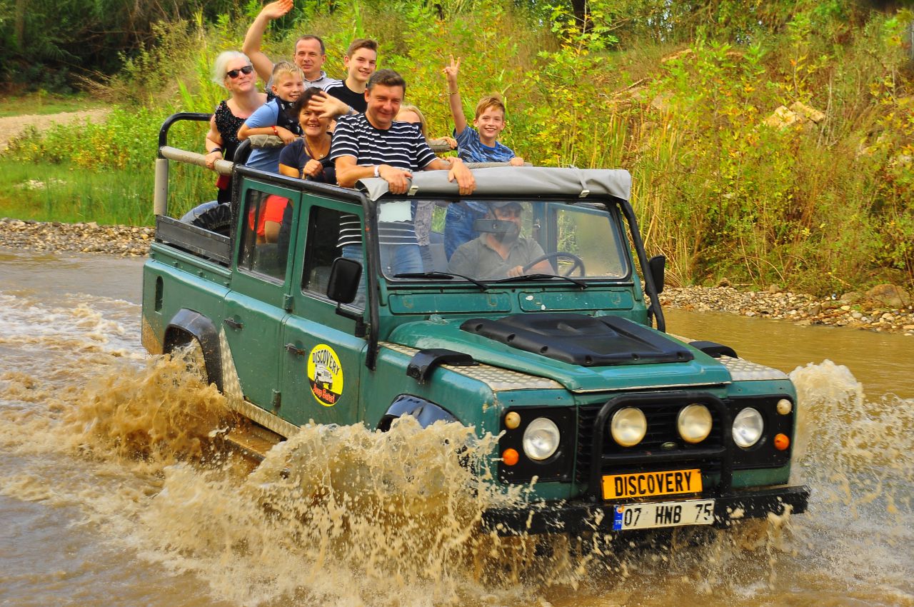 Rafting and Adler Canyon by Jeep Safari and Zıplıne